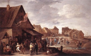  Âge - Village Feast David Teniers le Jeune